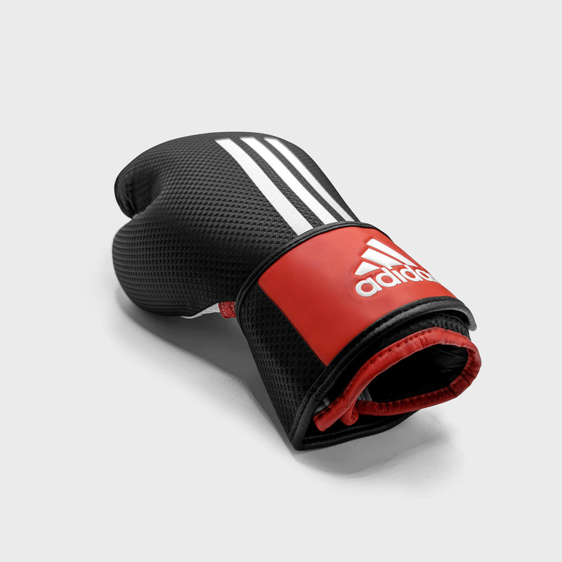 Adidas Energy 200 Boxing Gloves - Carbon Fiber/Red